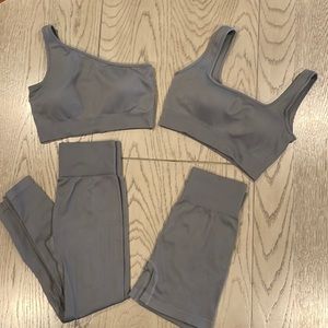 4-Piece Ribbed Active Set